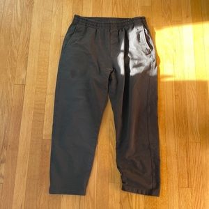 Uniqlo Washed Jersey Ankle Pants